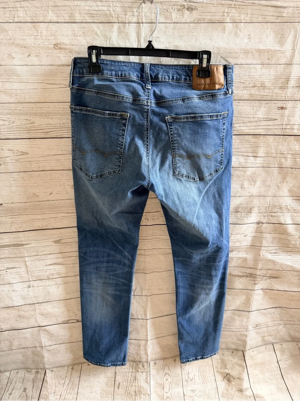 American Eagle Outfitters Slim Blue Washed Jeans
